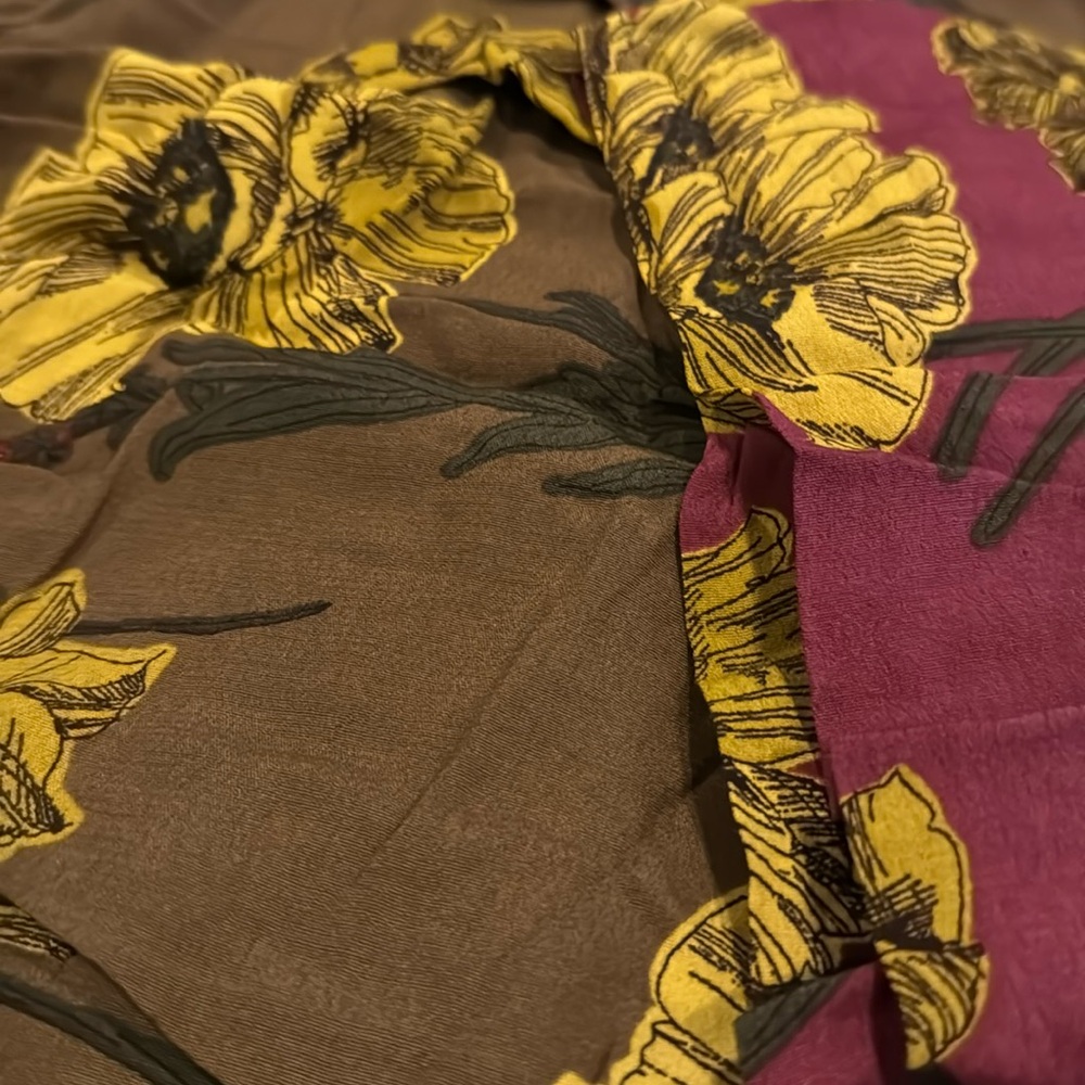 Anthropologie Maeve Terrace Floral Pants - Picture 12 of 14